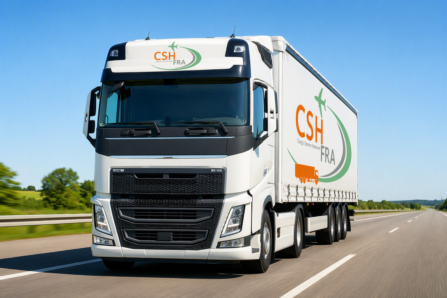 CSH FRA LKW mit Logo – Cargo Service Hannover / Frankfurt